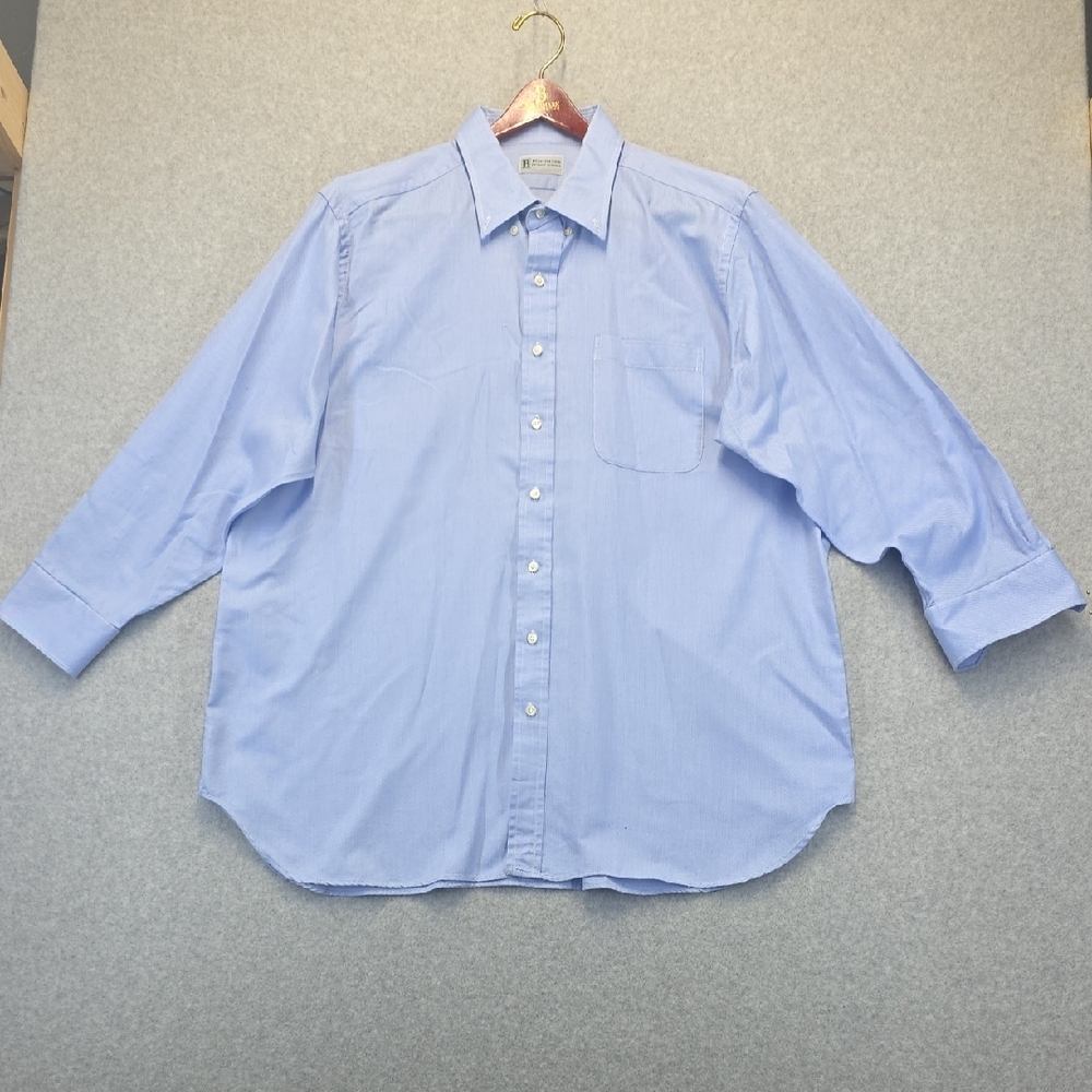 Benchmark Personal Clothiers Light Blue Button Down Shirt Bundle Of 3 Shirts